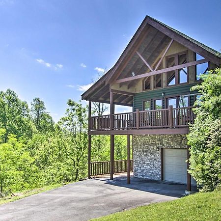 Idyllic Sevierville Cabin Deck And Smoky Mtn View! Kültér fotó