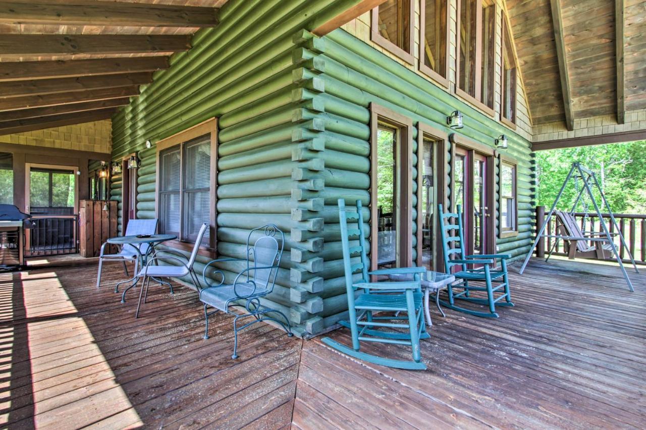 Idyllic Sevierville Cabin Deck And Smoky Mtn View! Kültér fotó