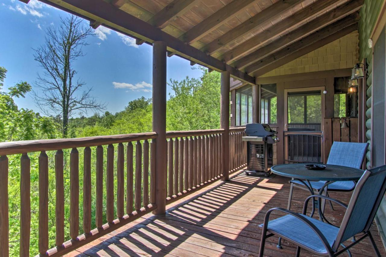 Idyllic Sevierville Cabin Deck And Smoky Mtn View! Kültér fotó