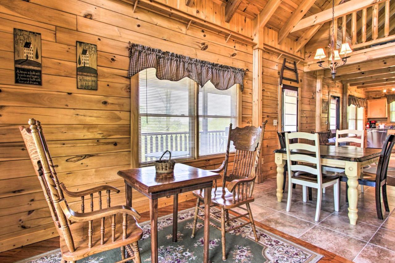 Idyllic Sevierville Cabin Deck And Smoky Mtn View! Kültér fotó